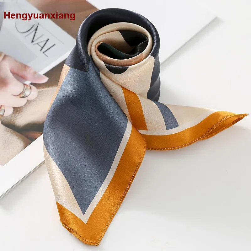 H YXIANG Silk Scarves Women's-4