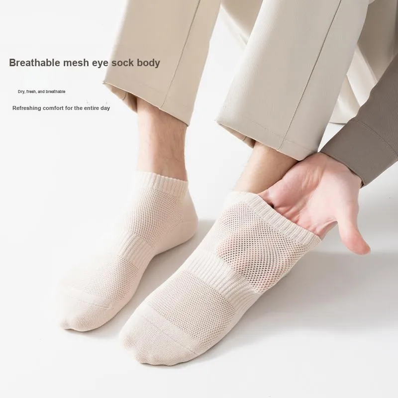 MIIOW No-Show Socks Men's 5 Pack-9