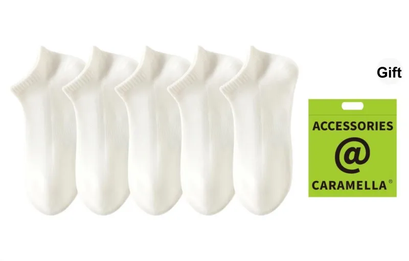Caramella Ankle Socks Unisex 5 Pack-5