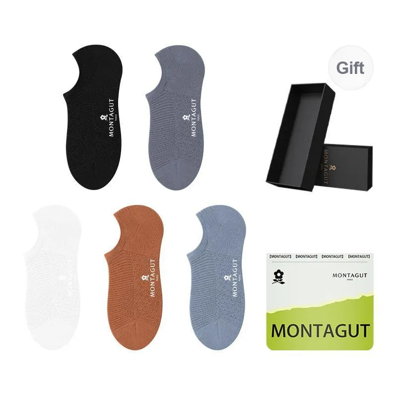 Montagut No Show Socks Men's Gift Box Combination-54