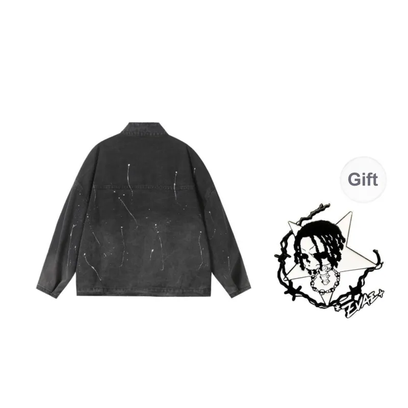 *EVAE+MOB Denim Jackets Unisex-1