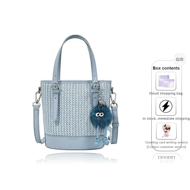Teenmix Fabric Crossbody One Shoulder Handbag Women's Multicolor-0
