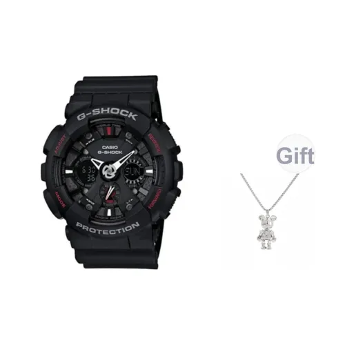 Г Shock Кварцевый Механизм Часы Унисекс Черный Циферблат