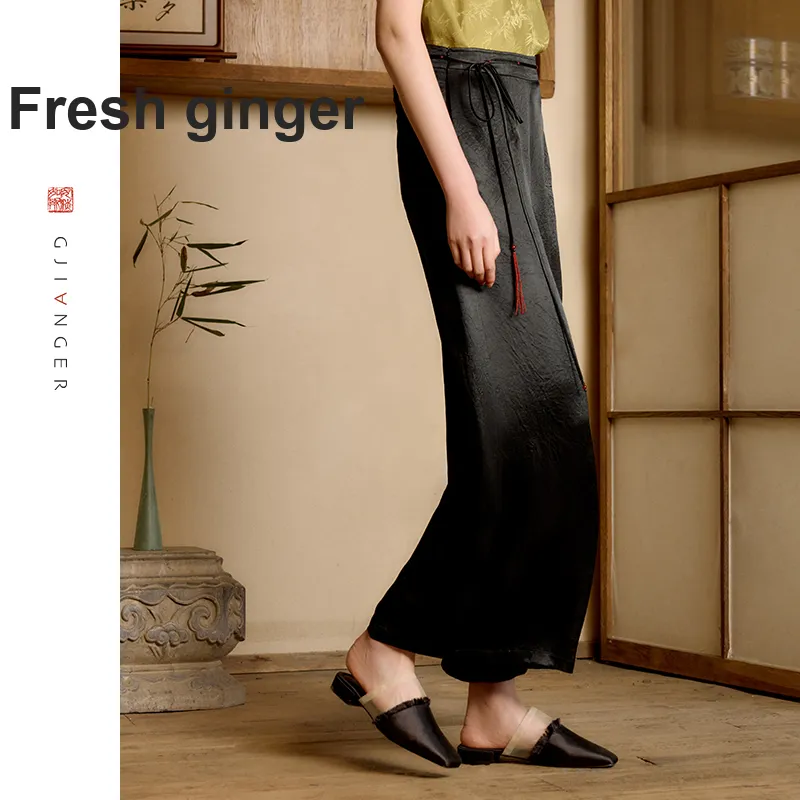 Ginger Casual Pants Women's Ink Black-2