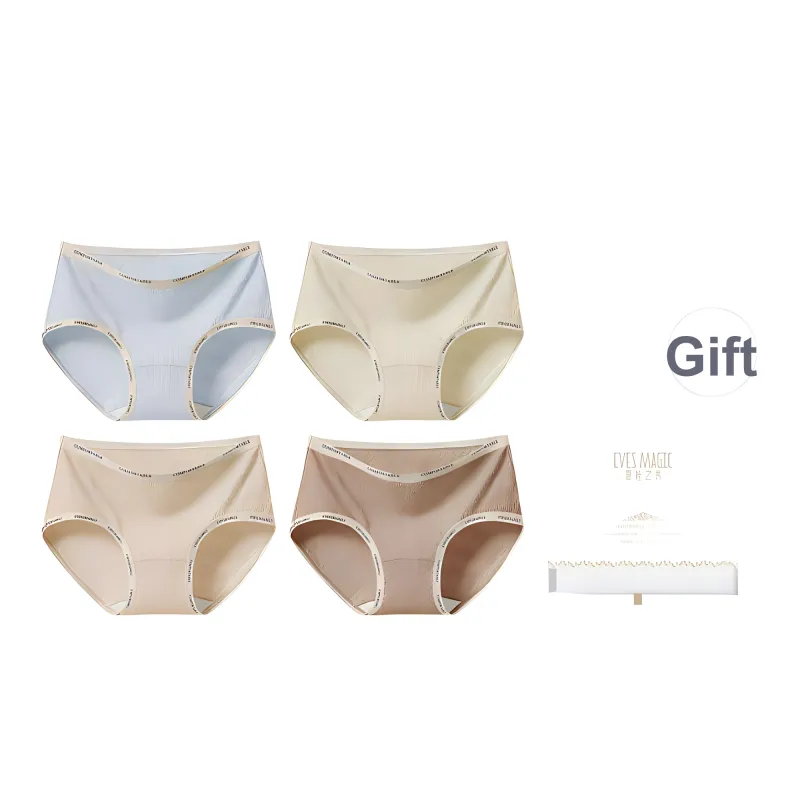 XIA.WA.ZHI.XIU Underpants Women's Box 4 Pack-30