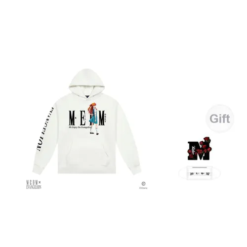 MR.ENJOYDA MONEY MEDM X EVA Co-brand Sweatshirts Unisex White