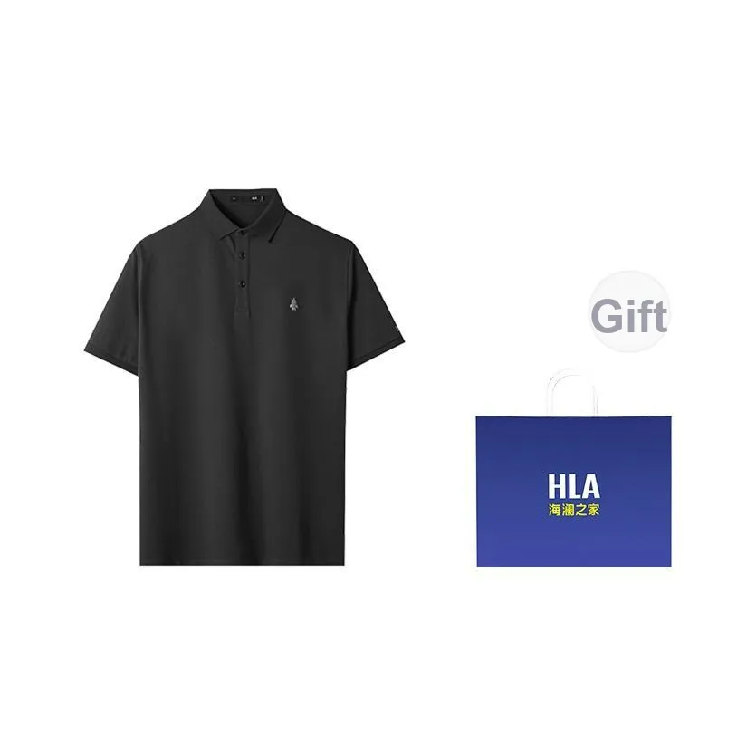 HLA Короткий рукав Polo для мужчин