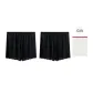 Ice Silk Loose Fit Non-Cuffed (Black+Black)