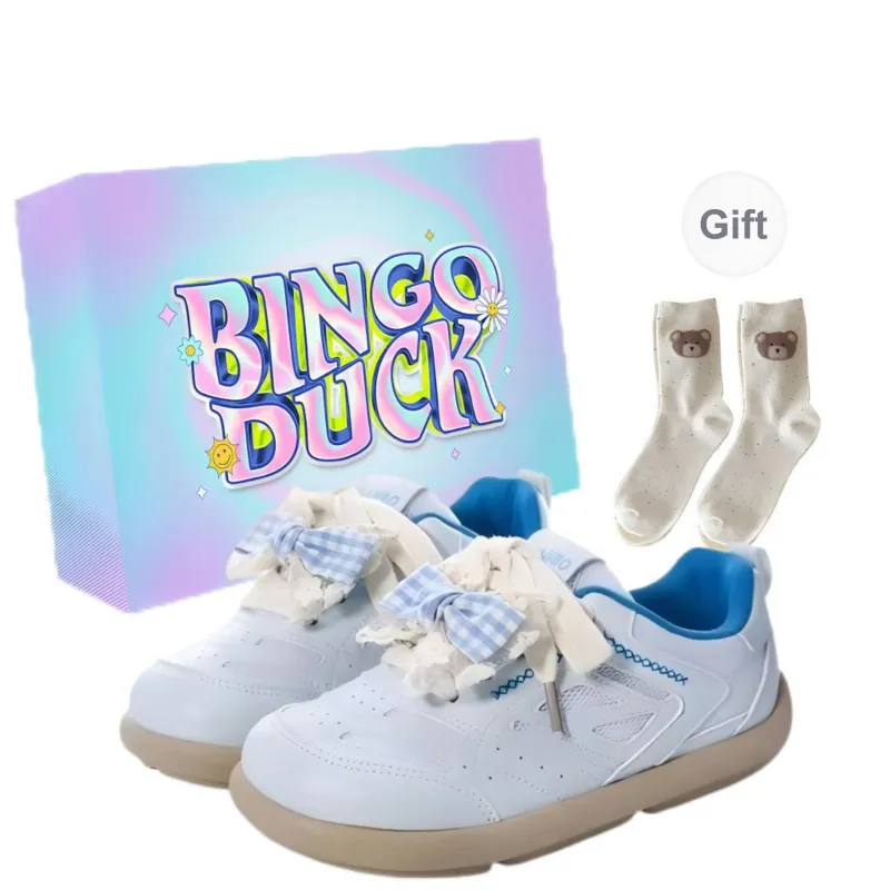 BINGO DUCK Low Top Skateboard Shoes Women's-2