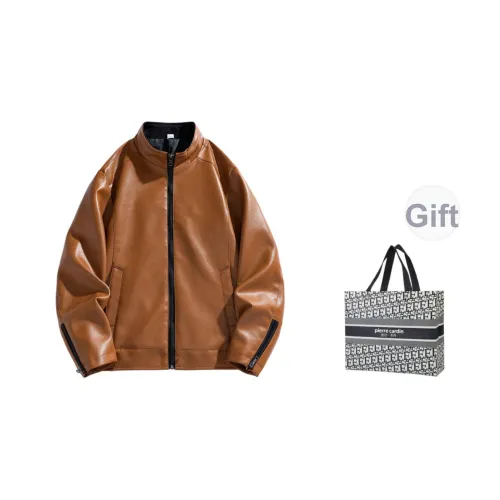 PIERRE CARDIN Кожа Куртка Унисекс