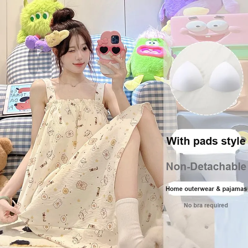 OUSHIBO Nightgown Women's Image Color-1