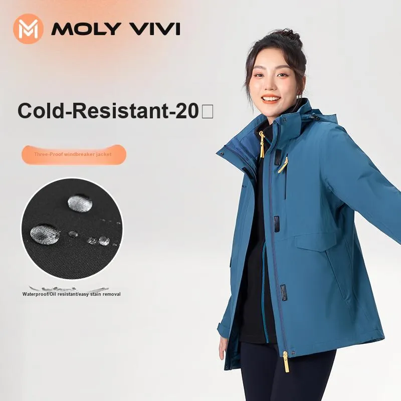 MOLY VIVI Soft Shell Coat Unisex-106
