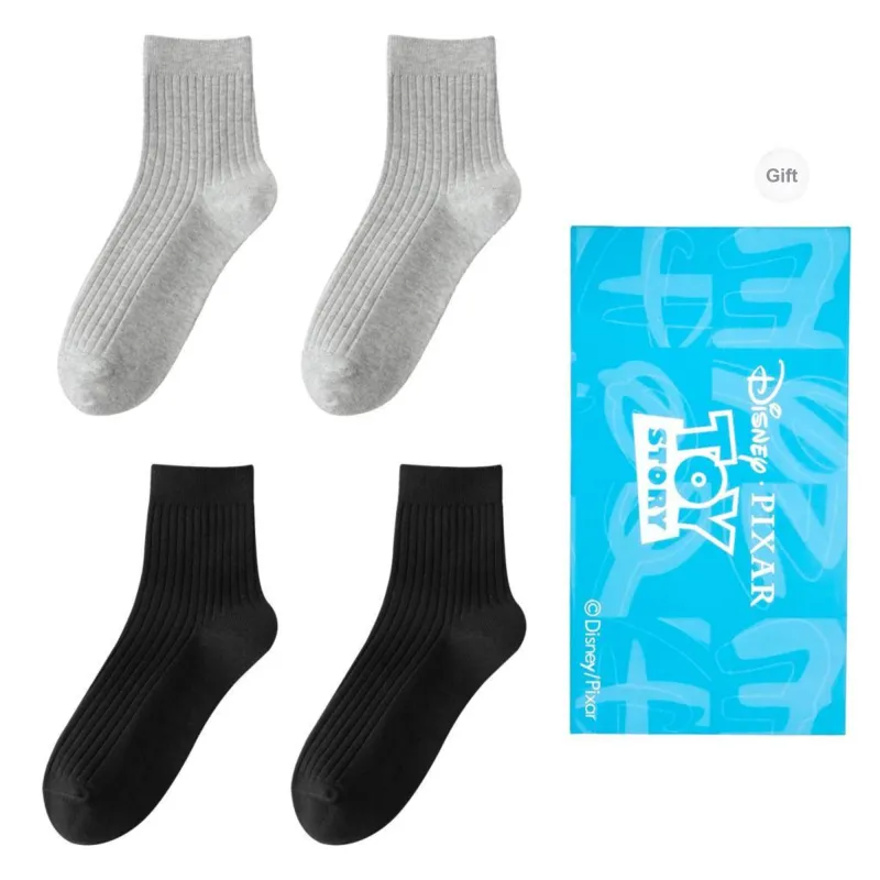 Disney Mid Calf Socks Unisex Gift Box Combination-7
