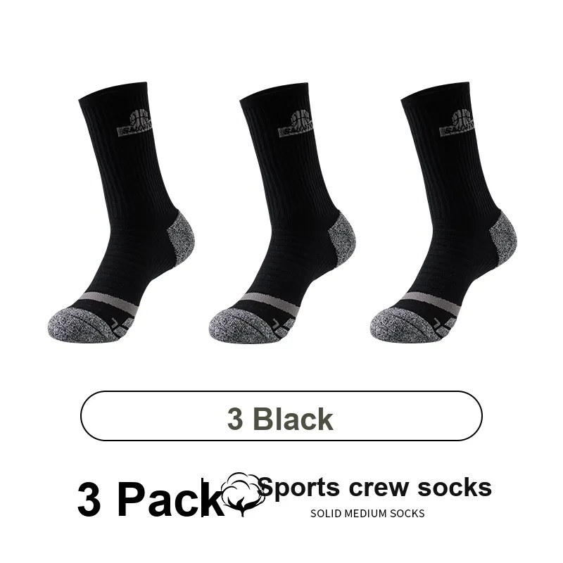 ROBINHOOD Knee High Socks Men's 3 Pack-7