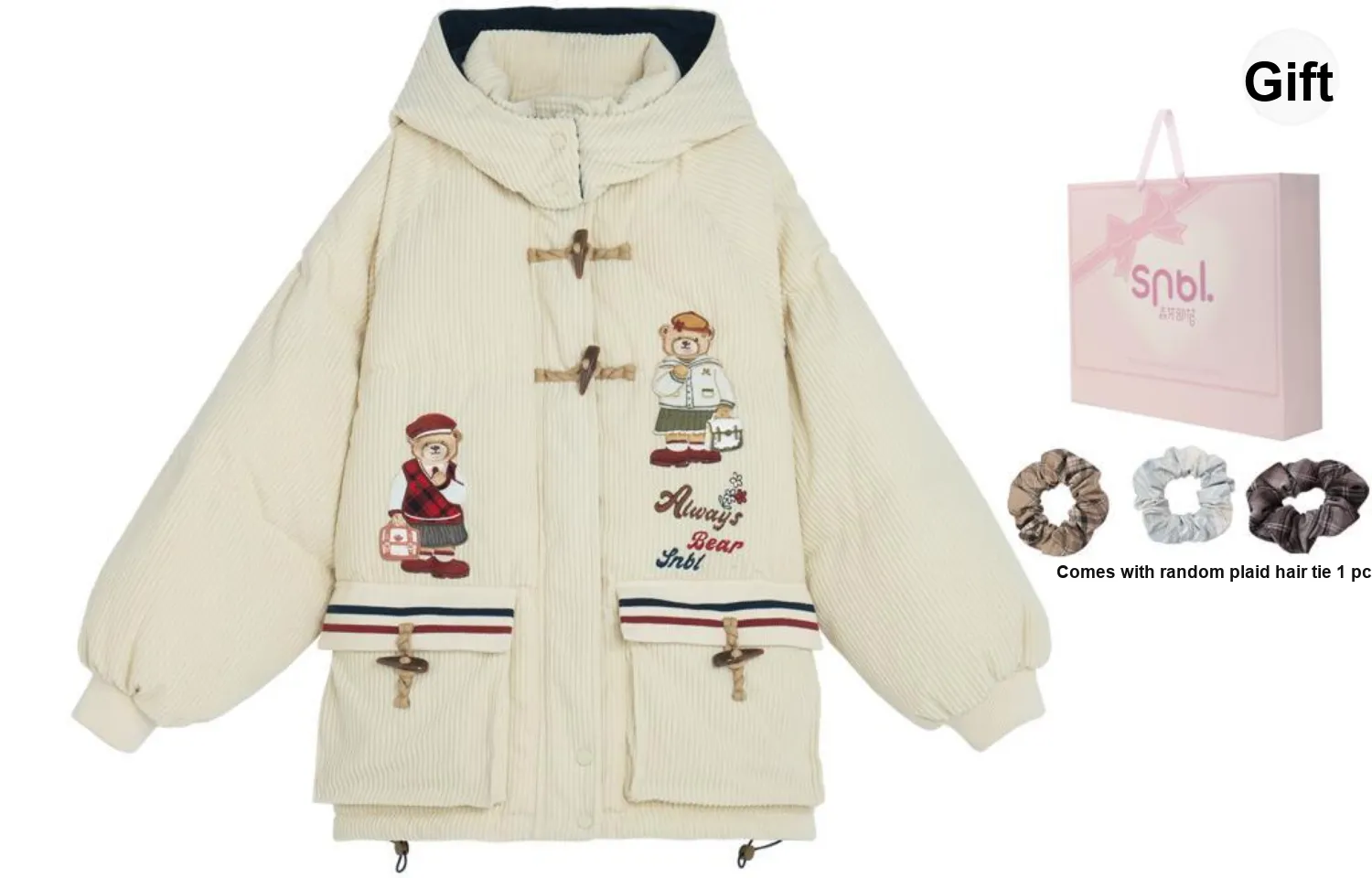 Snbl Puffer Jacket Women's Ecru