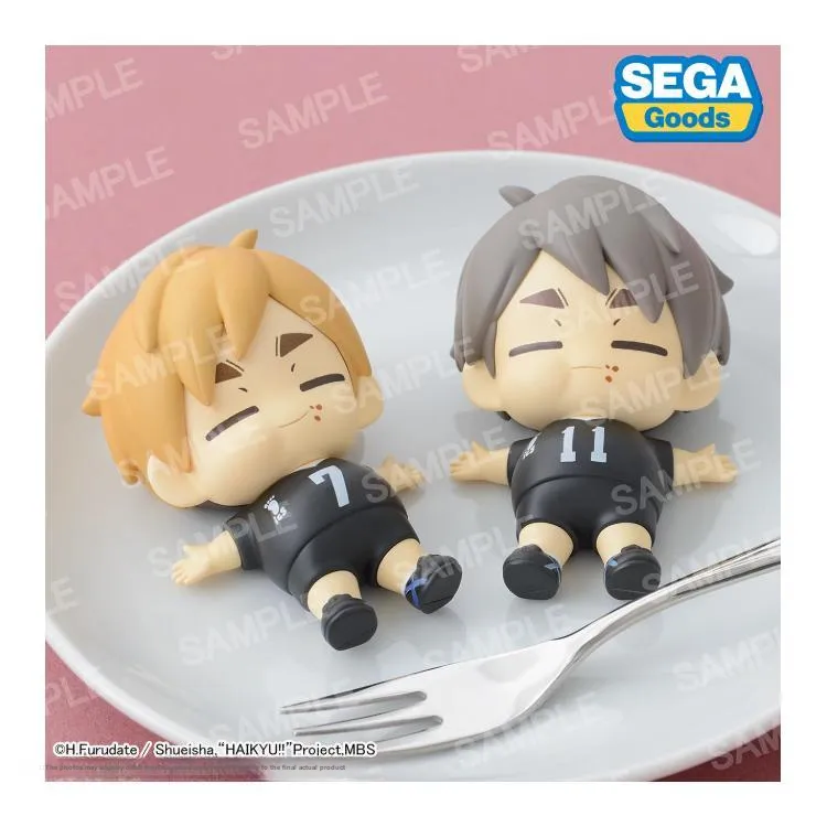 SEGA Haikyuu!! Characters Mini Vol.2 Miyuki/Miyaji Chibi Figures 7cm-2