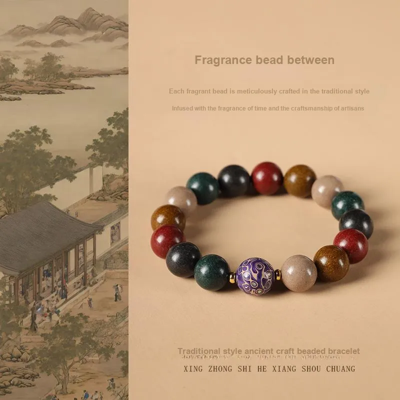HANCANG Blended Fragrance Bead Bracelets Women's-1