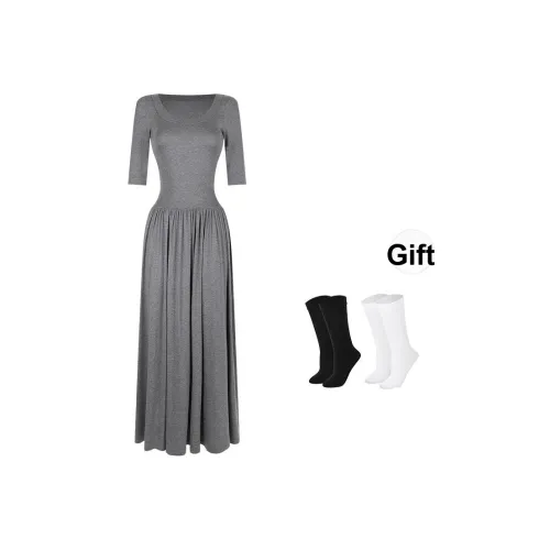 BSEVENI Короткое платье с короткими рукавами женское