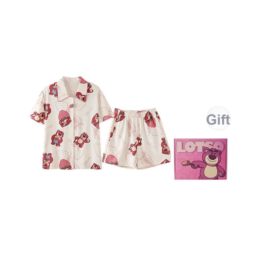 JINGYUN x Disney Pajama Set Gift Box Set, Summer Women's