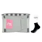Pink+KANTANZHE Black Socks
