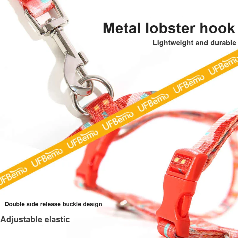 UFBemo Leashes, Dopamine Dressing Collection Cat Worker's Cross Back-3