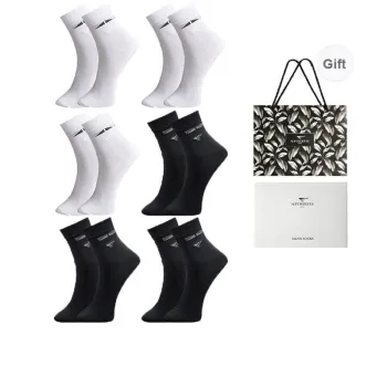 SEPTWOLVES Mid-Calf Socks Men's 6 Pairs Box Included