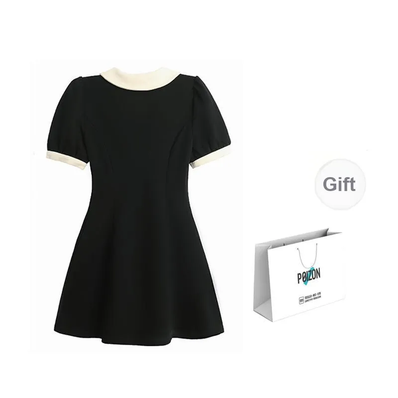 TURN UP Short Sleeved Dresses Women's-5