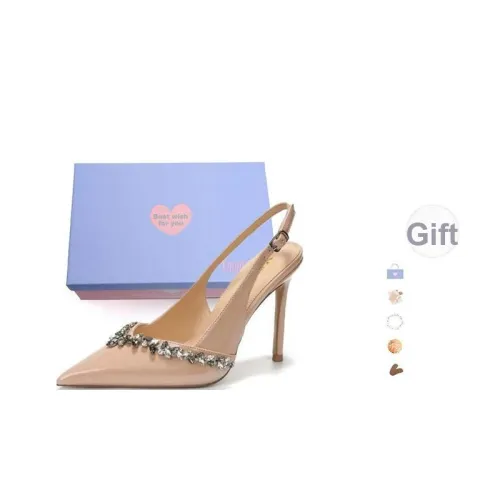 Xingdiman Низкий каблук Высокие каблуки 9 см Женская Подарочная коробка Набор