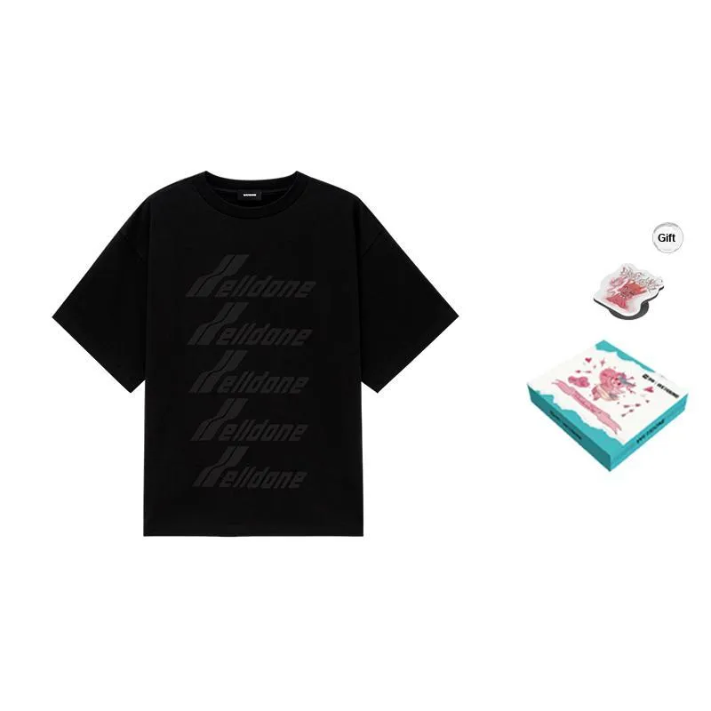 WE11DONE Oversized Logo-print T-shirt