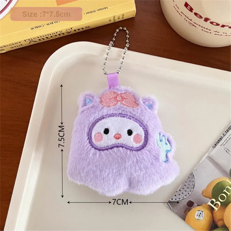 Yi Bu Kang Plush Pendants Unisex-17