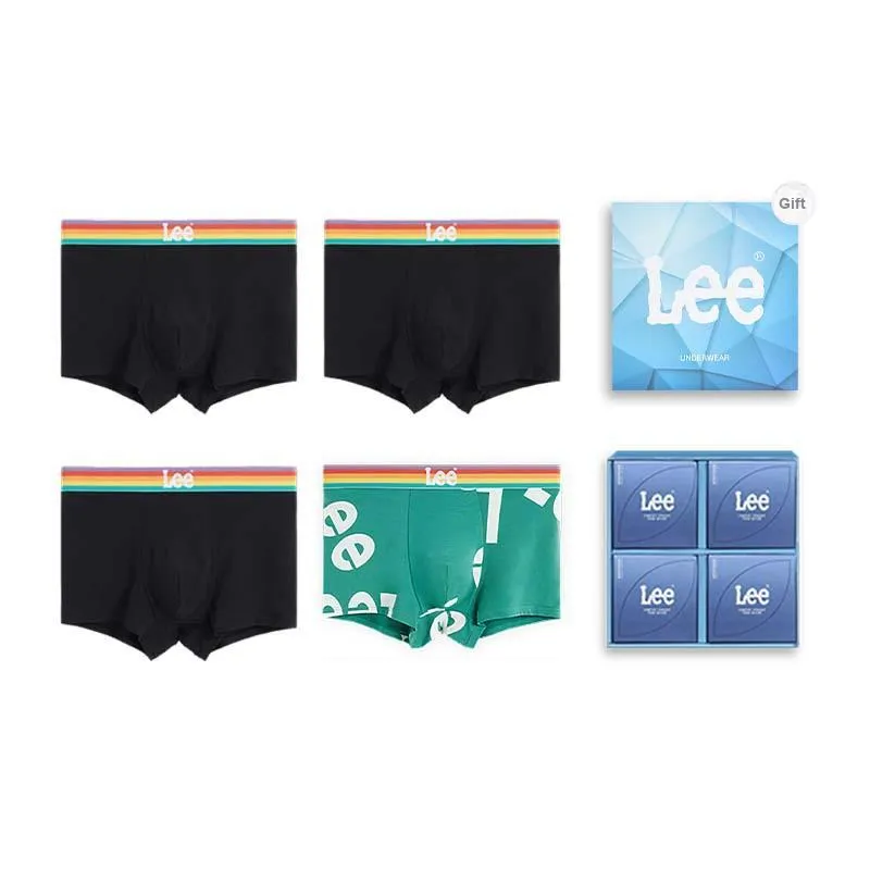 Lee Prism Color Two Underwear Gift Box Men's 4 Pack-0