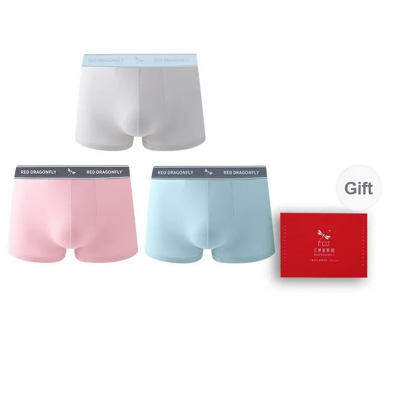 RED DRAGONFLY Cotton Panties Men's Box 3 Pack-8