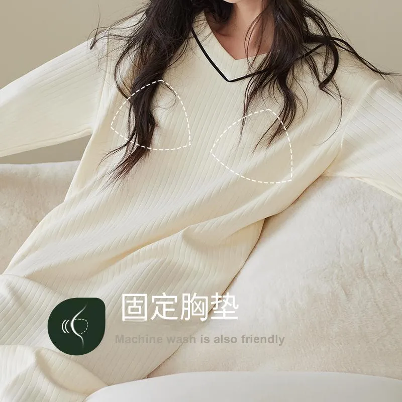 Xuan Liang Nightgown Women's Ecru-2