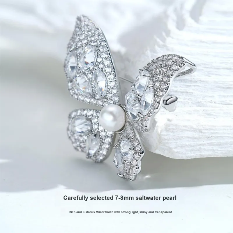 ME LUXE Pearl Brooches Women's-2
