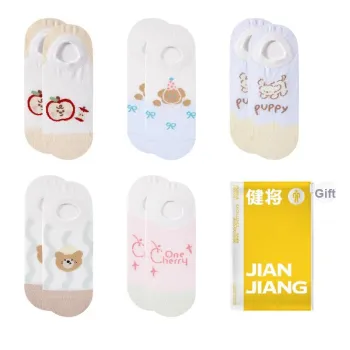Master No Show Socks Women's Shopping Bag 5 Pack
