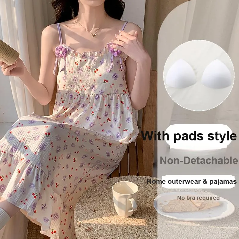 OUSHIBO Nightgown Women's Image Color-5