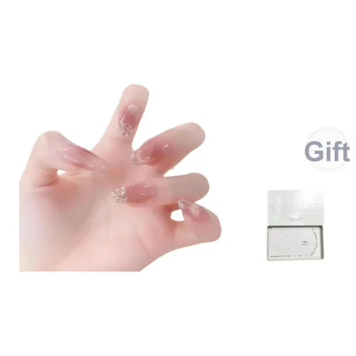 K'APEINE No Regrets Ручной Накладные ногти Овал Градиентный Румяна Stain Французский