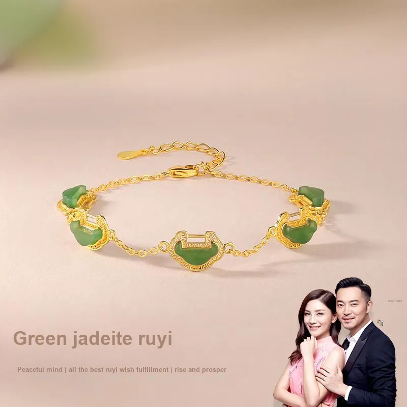 JINLIUFUJIXIANG Bracelets Jasper Women's-1