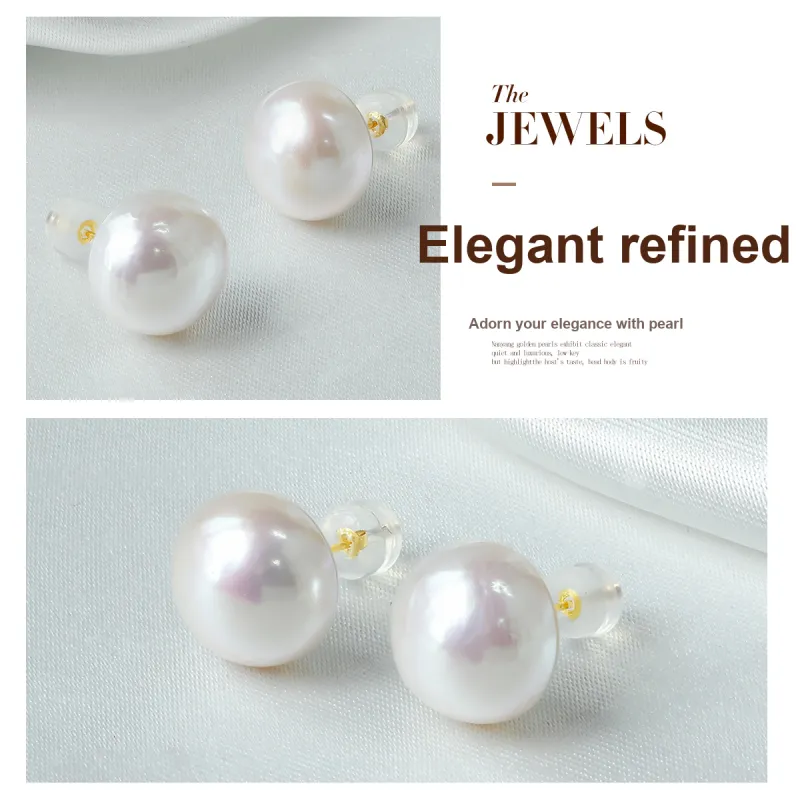 PEARL QUEEN Pearl Stud Earrings Women's-2