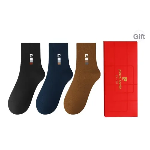 PIERRE CARDIN Носки Crew Мужской Коробка 3 Пачки