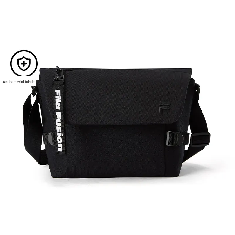 FILA FUSION Filafusion Fabric Crossbody Bags Unisex Black-1