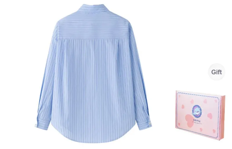 Tokyo Season Shirt Women's Blue-1