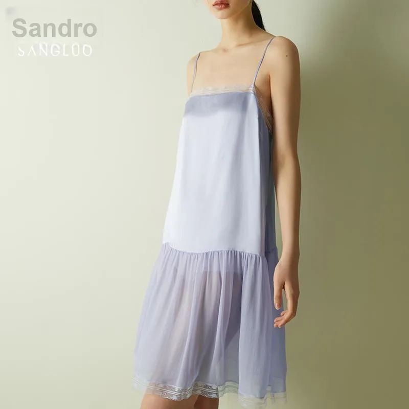 Sangluo Nightgown Unisex Violet-1