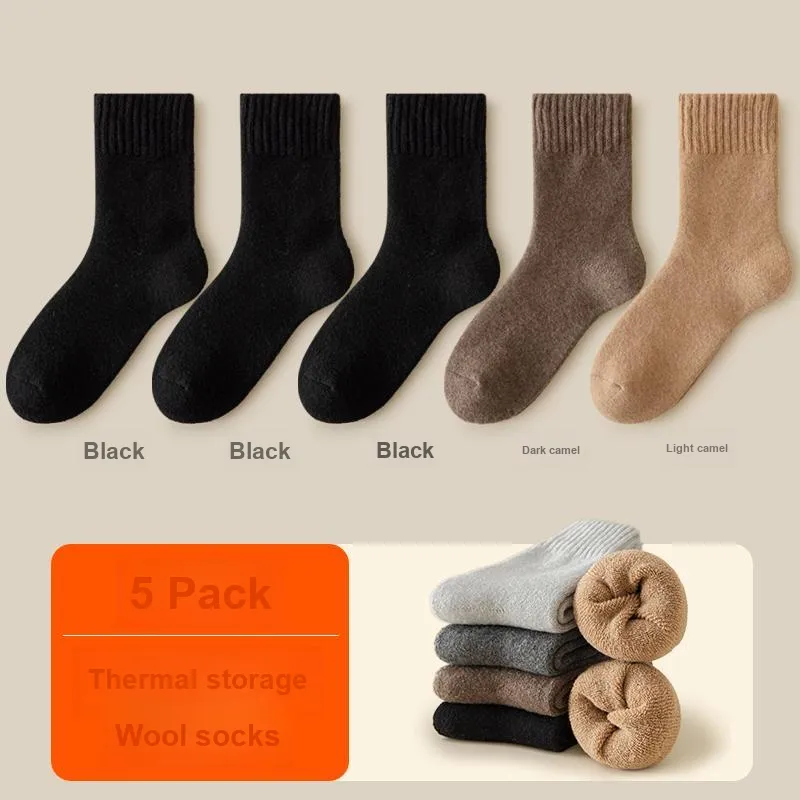 H YXIANG Mid Calf Socks Men's Combo Set-15