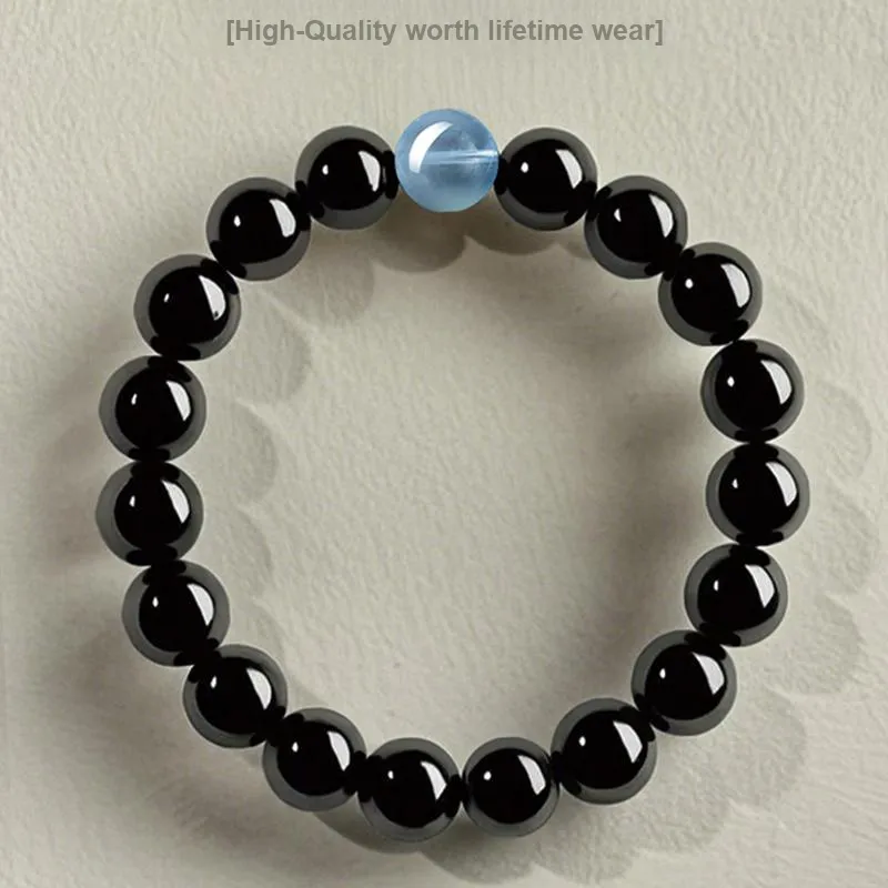 SGE Obsidian Jade Bracelets Unisex-3
