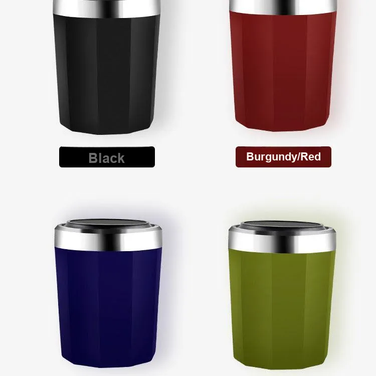 JIANYUJIAFANG Minimalist Modern LED Lighted Metal Liner With Light, Press to Open, Automatic Pop Up-3