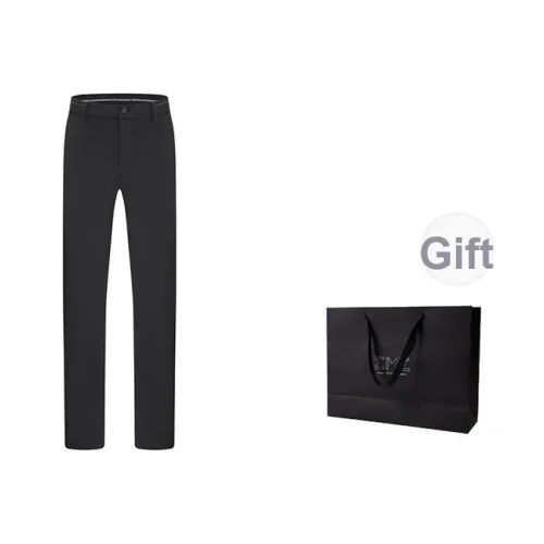 EMZ Черная сумка для покупок Включено Мужские Повседневные брюки