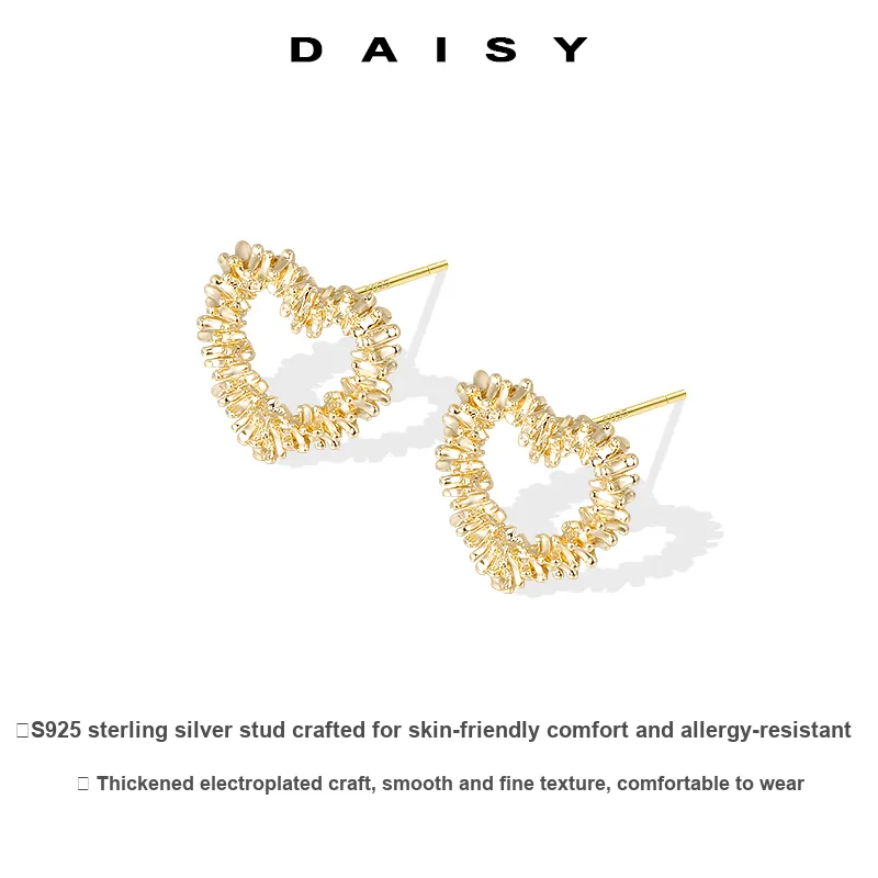 Daisy Dream 925 Sterling Silver Stud Earrings Women's-2