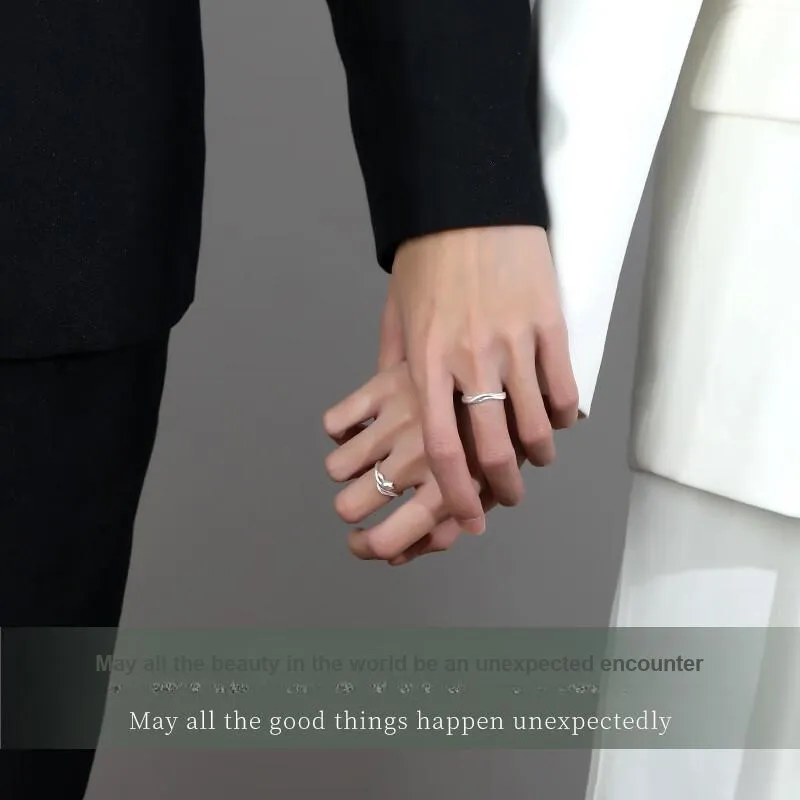DAWO 925 Sterling Silver Rings Unisex-2