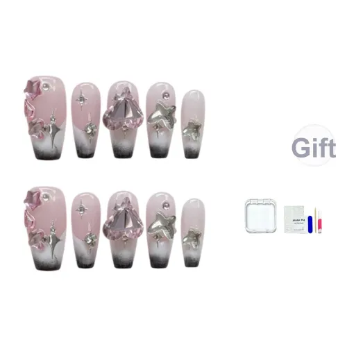 JINGCHANXUE Искусственные ногти для женщин